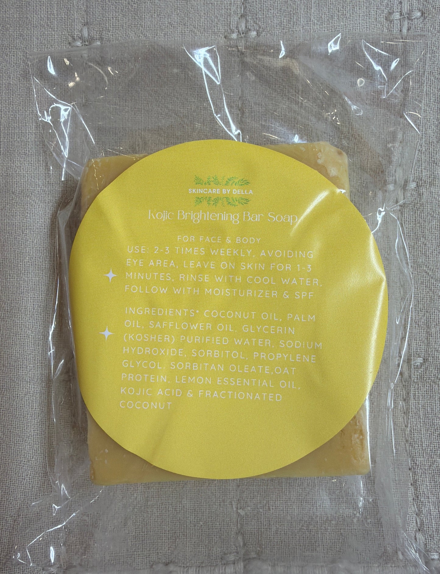 Brightening face & body soap