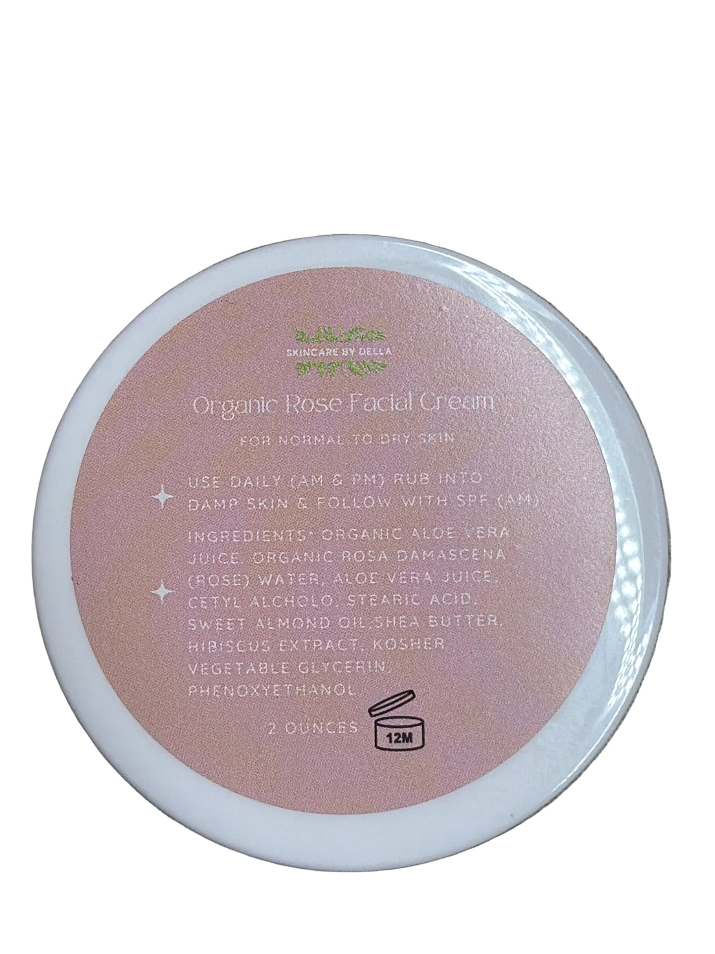 Organic Rose Facial Cream