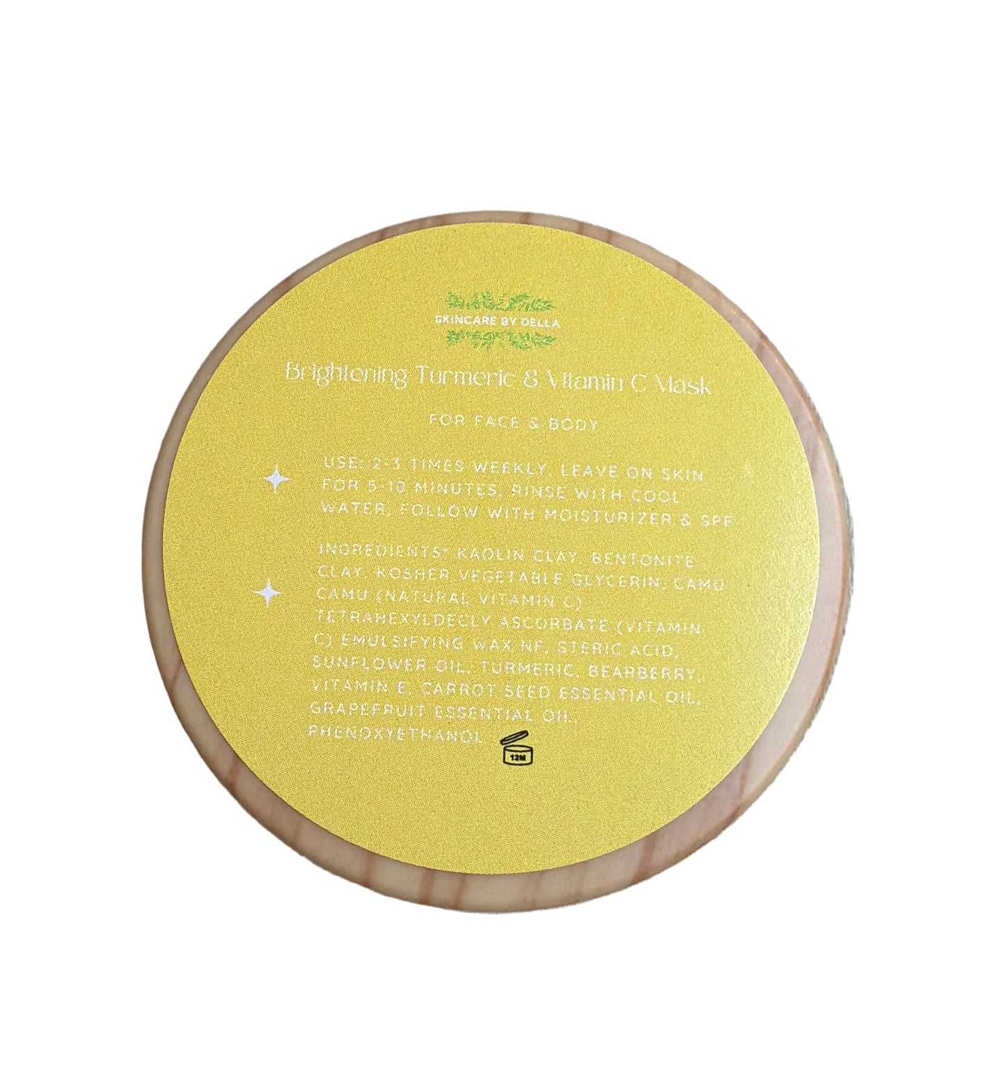 Brightening Tumeric & Vitamin C mask